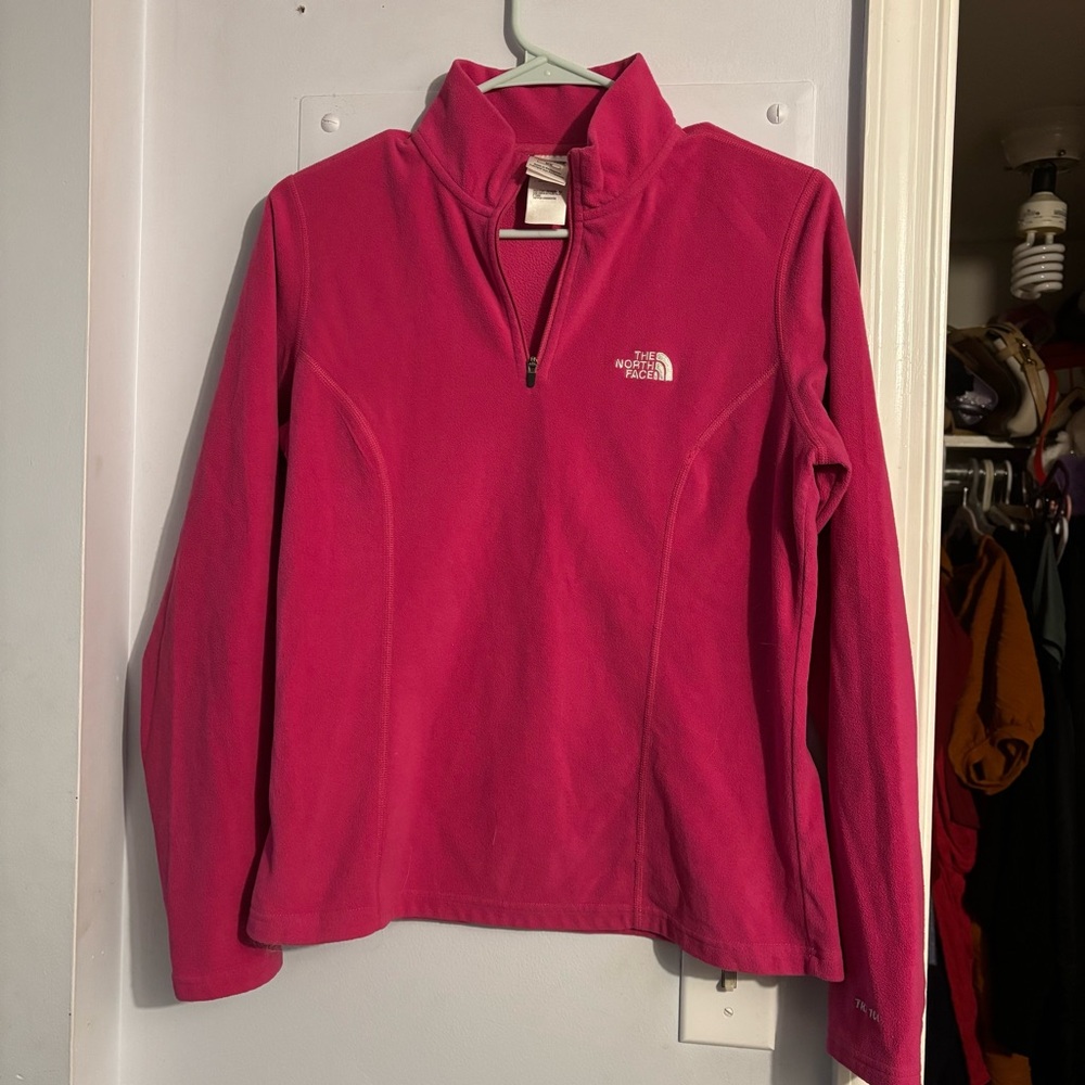The North Face Pink Fleece Pullover